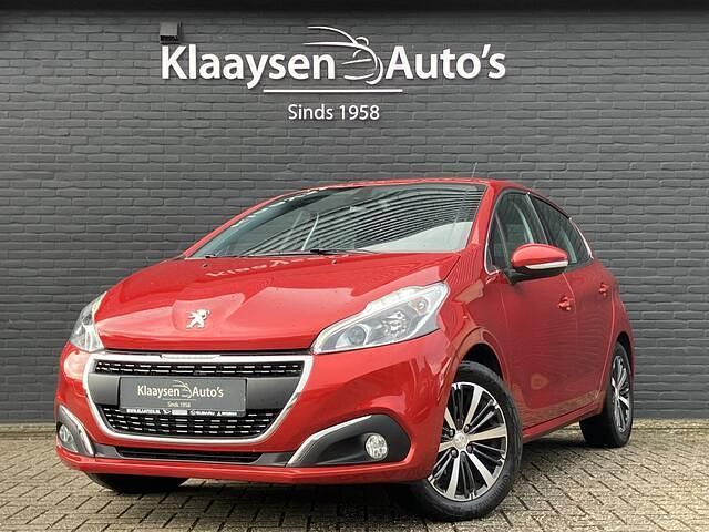 Rood Gebruikt 2019 Peugeot 208 Allure Hatchback | € 12.950 (Super prijs) - Afbeelding 1/4