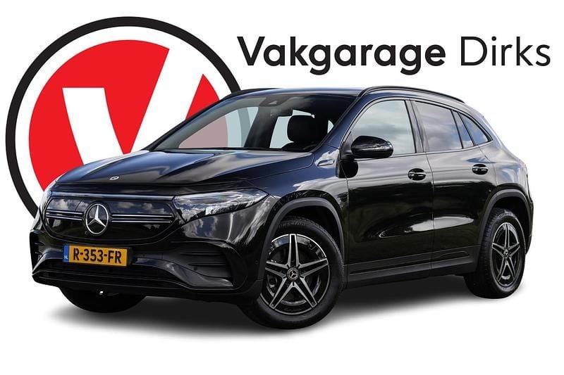 Zwart Gebruikt 2022 Mercedes EQA250 AMG line SUV | € 30.939 (Super prijs) - Afbeelding 1/3
