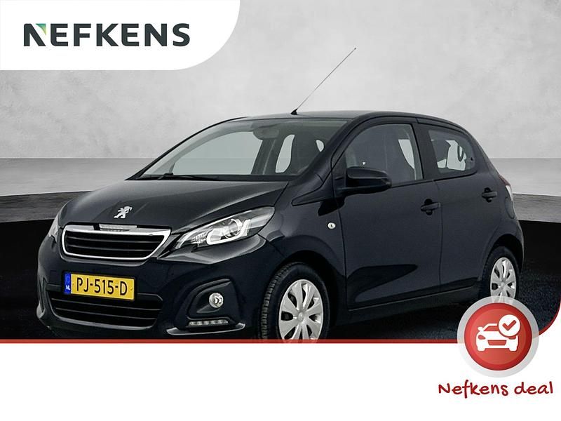 Zwart Gebruikt 2017 Peugeot 108 Active Hatchback | € 7.925 (Eerlijke prijs) - Afbeelding 1/4