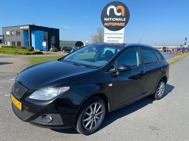 Zwart Gebruikt 2011 Seat Ibiza ST Ecomotive Stationwagen | € 1.750 (Eerlijke prijs) - Afbeelding 1/4