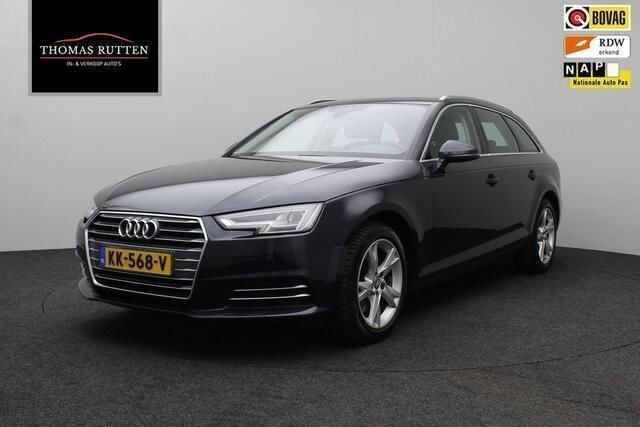 Blauw, metallic lak Gebruikt 2016 Audi A4 Comfort Stationwagen | € 13.450 (Eerlijke prijs) - Afbeelding 1/4
