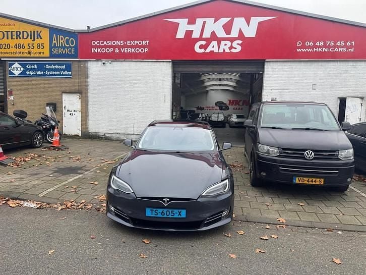 Grijs Occasion 2018 Tesla Model S Hatchback | € 11.950 (Super prijs) - Afbeelding 1/4