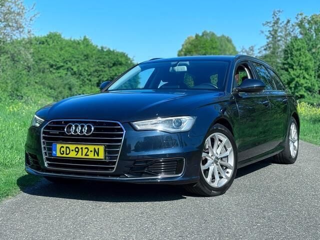 Blauw Gebruikt 2015 Audi A6 Premium Stationwagen | € 18.950 (Super prijs) - Afbeelding 1/4