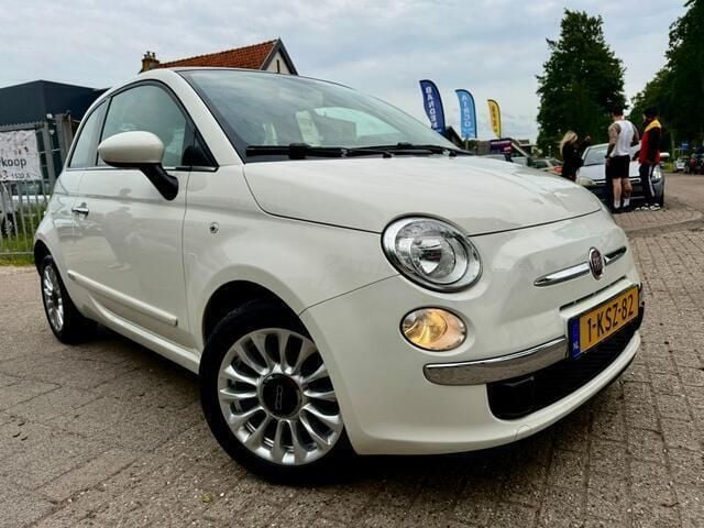 Wit Gebruikt 2013 Fiat 500 Lounge Hatchback | € 4.950 (Goede deal) - Afbeelding 1/4