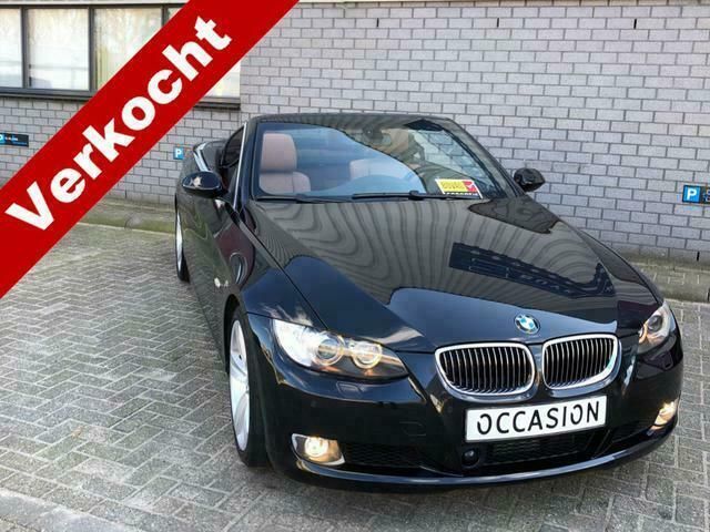 Zwart Gebruikt 2009 BMW 335 Cabriolet Executive Cabriolet | € 22.250 (Goede deal) - Afbeelding 1/4