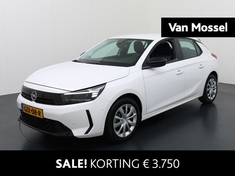 Wit Nieuw 2025 Opel Corsa Edition Hatchback | € 21.600 (Super prijs) - Afbeelding 1/4