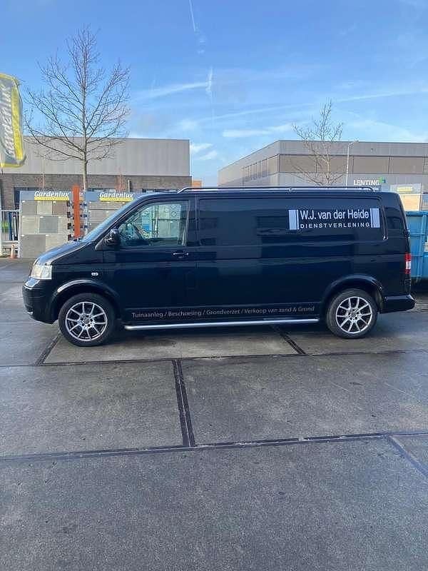 Zwart Gebruikt 2009 VW T5 Van | € 7.000 (Super prijs) - Afbeelding 1/4