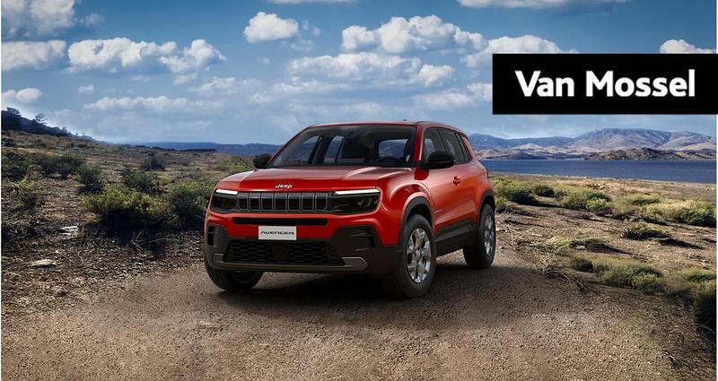 Rood Nieuw 2025 Jeep Avenger EV Longitude SUV | € 35.315 (Eerlijke prijs) - Afbeelding 1/4
