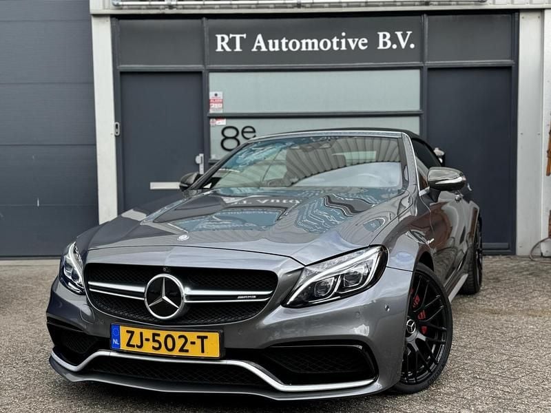 Grijs Gebruikt 2017 Mercedes S63 AMG AMG Cabriolet | € 54.500 (Super prijs) - Afbeelding 1/4