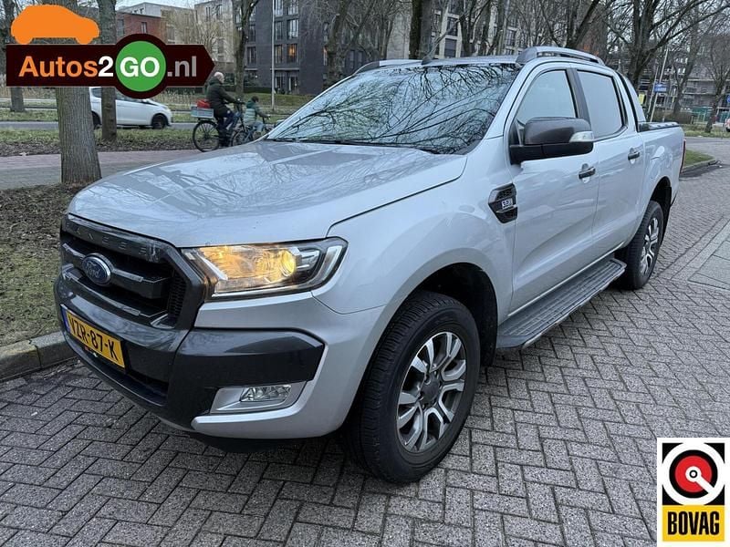 Zilver Occasion 2023 Ford Ranger Wildtrack Pickup | € 26.950 (Super prijs) - Afbeelding 1/4