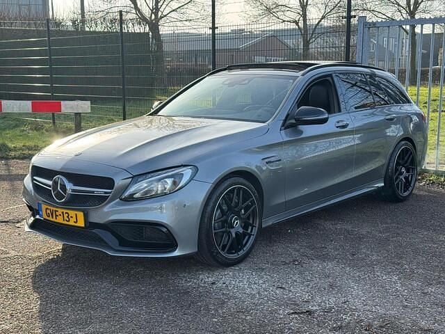 Occasion Mercedes C63 AMG AMG 476 PK (350 kW) 2017 Grijs (metallic) Stationwagen