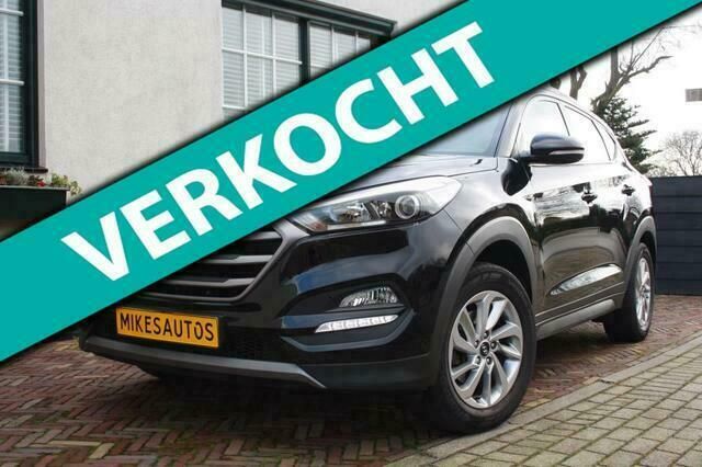 Zwart Gebruikt 2016 Hyundai Tucson Comfort SUV | € 17.599 (Eerlijke prijs) - Afbeelding 1/4