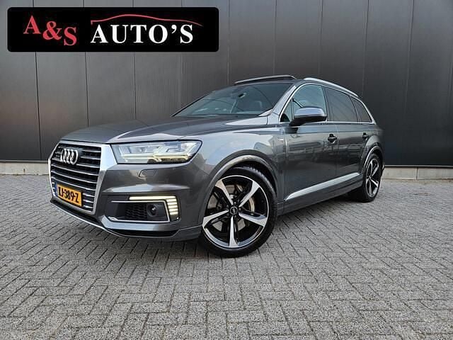 Grijs Gebruikt 2016 Audi Q7 S-Line SUV | € 22.950 (Eerlijke prijs) - Afbeelding 1/4