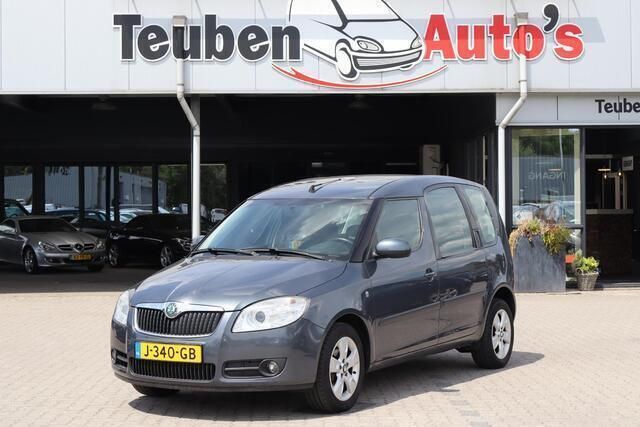 Grijs, metallic lak Gebruikt 2008 Skoda Roomster Stationwagen | € 2.485 (Goede deal) - Afbeelding 1/4