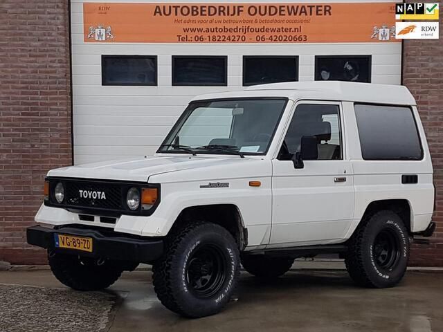 Wit Gebruikt 1990 Toyota Land Cruiser SUV | € 6.995 - Afbeelding 1/4