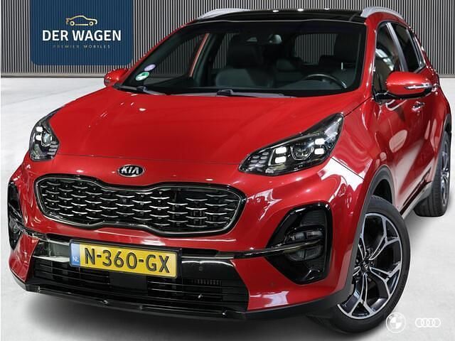 Rood Gebruikt 2019 Kia Sportage SUV | € 23.950 (Eerlijke prijs) - Afbeelding 1/4