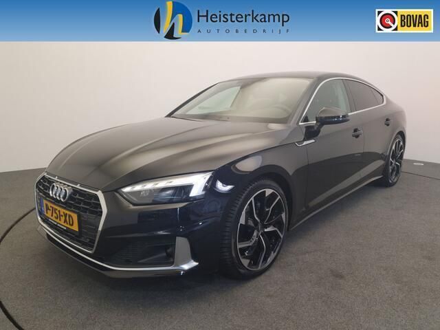 Zwart Gebruikt 2021 Audi A5 Sportback S-Line Hatchback | € 35.950 (Goede deal) - Afbeelding 1/4