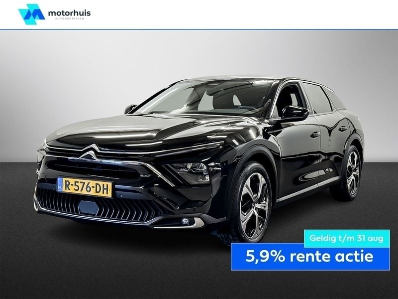 Zwart Gebruikt 2022 Citroën C5 X Feel Stationwagen | € 22.440 (Eerlijke prijs) - Afbeelding 1/4