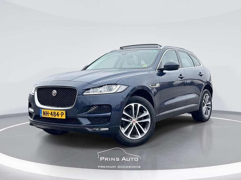 Occasion Jaguar F-Pace Portfolio 180 PK (132 kW) 2017 Blauw (metallic) SUV