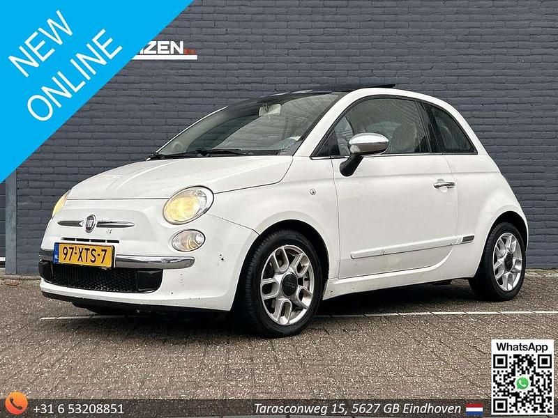 Wit Occasion 2012 Fiat 500 Lounge Hatchback | € 2.850 (Goede deal) - Afbeelding 1/4