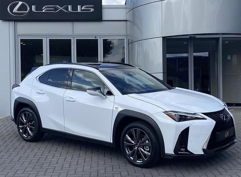 Wit Nieuw 2025 Lexus UX 300h SUV | € 53.089 - Afbeelding 1/4
