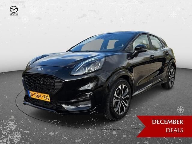 Zwart Gebruikt 2022 Ford Puma ST-Line SUV | € 15.450 (Super prijs) - Afbeelding 1/3