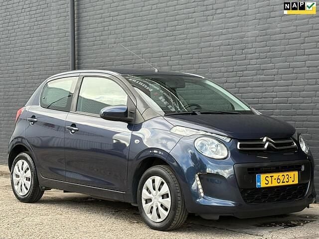 Blauw Occasion 2018 Citroën C1 Feel Hatchback | € 5.995 (Goede deal) - Afbeelding 1/4