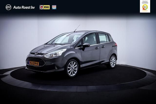 Grijs, metallic lak Gebruikt 2017 Ford B-MAX Titanium MPV | € 9.950 (Eerlijke prijs) - Afbeelding 1/4