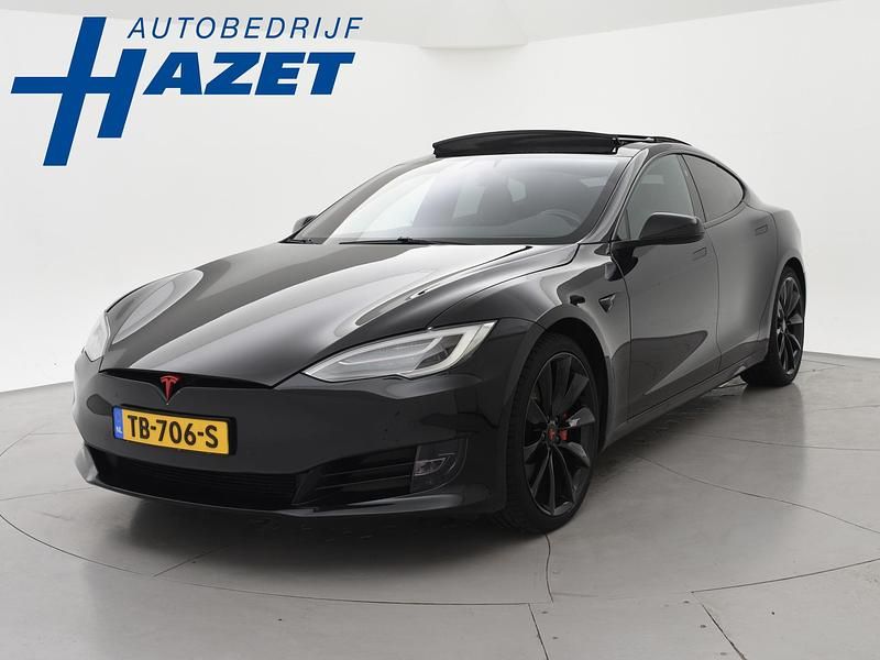 Zwart Gebruikt 2018 Tesla Model S Performance Hatchback | € 29.950 (Duur) - Afbeelding 1/4
