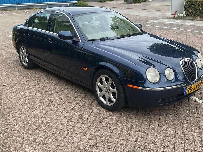 Blauw Gebruikt 2006 Jaguar S-Type S Sedan | € 1.200 - Afbeelding 1/4