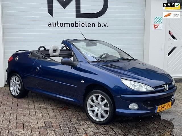 Occasion Peugeot 206 109 PK (80 kW) 2005 Blauw Cabriolet