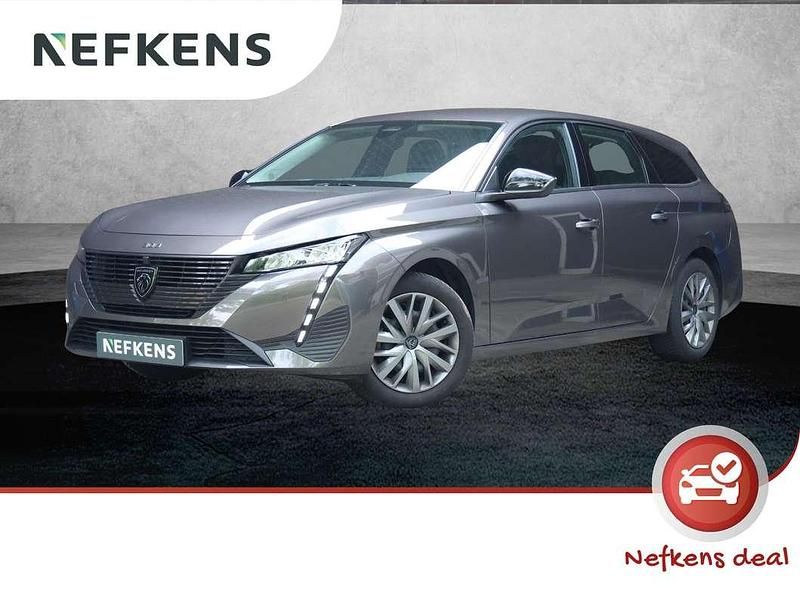 Grijs Gebruikt 2022 Peugeot 308 Business-Line Stationwagen | € 18.300 (Eerlijke prijs) - Afbeelding 1/3