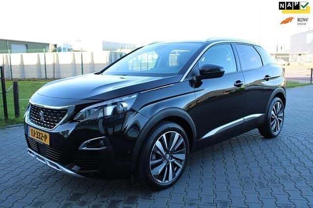 Zwart Gebruikt 2018 Peugeot 3008 Premium SUV | € 12.500 (Eerlijke prijs) - Afbeelding 1/4