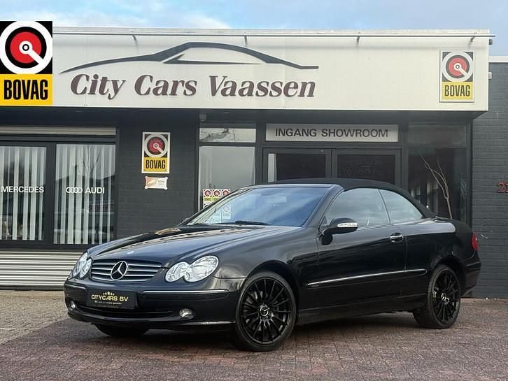 Occasion Mercedes CLK240 Elegance 170 PK (125 kW) 2003 Zwart Cabriolet
