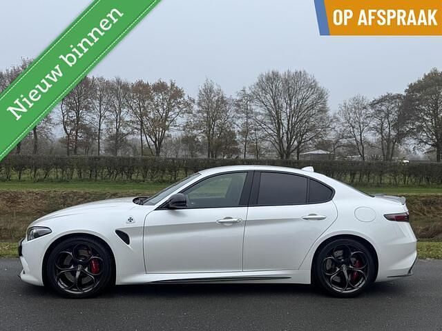 Wit Gebruikt 2020 Alfa Romeo Giulia Quadrifoglio Sedan | € 71.950 (Duur) - Afbeelding 1/4