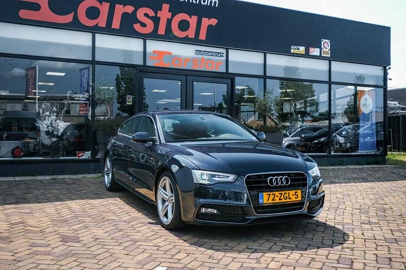 Occasion Audi A5 Sportback S-Line 170 PK (125 kW) 2012 Blauw Hatchback
