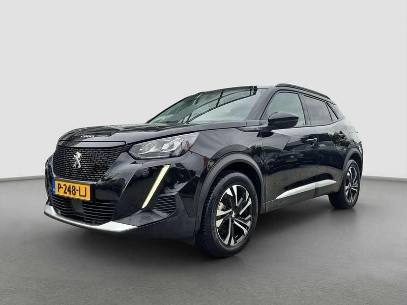 Zwart Gebruikt 2022 Peugeot e-2008 Allure SUV | € 16.900 (Super prijs) - Afbeelding 1/4