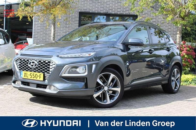 Grijs Gebruikt 2017 Hyundai Kona Premium SUV | € 17.950 (Iets duurder) - Afbeelding 1/4