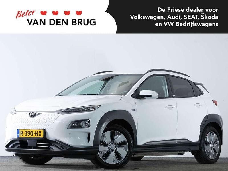 Wit Occasion 2021 Hyundai Kona Comfort SUV | € 15.900 (Super prijs) - Afbeelding 1/4