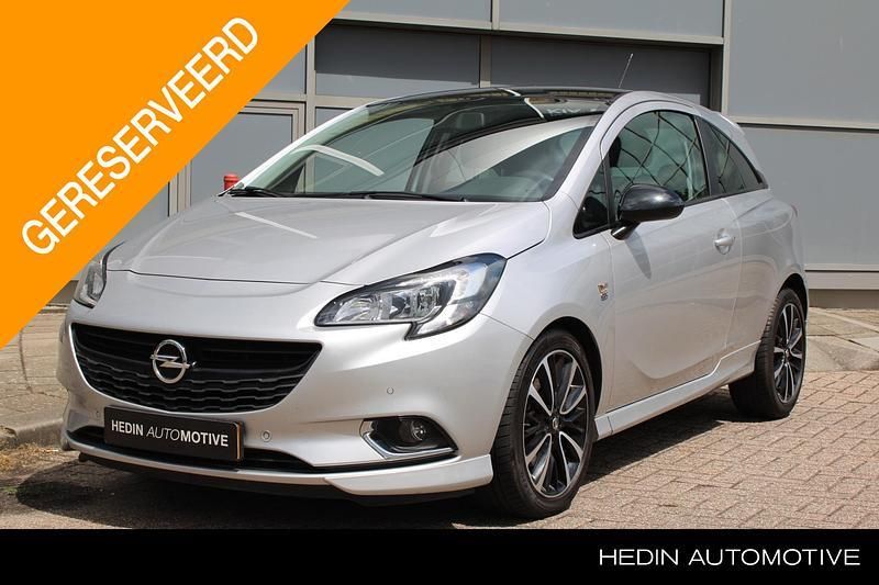 Grijs Gebruikt 2016 Opel Corsa Color Edition Hatchback | € 8.945 (Eerlijke prijs) - Afbeelding 1/3