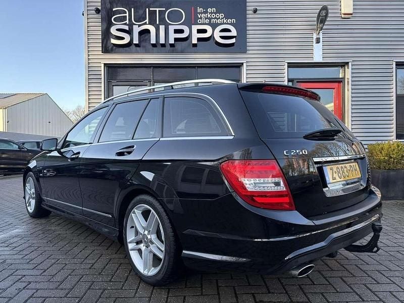 Occasion Mercedes C250 Avantgarde 204 PK (150 kW) 2012 Zwart Stationwagen