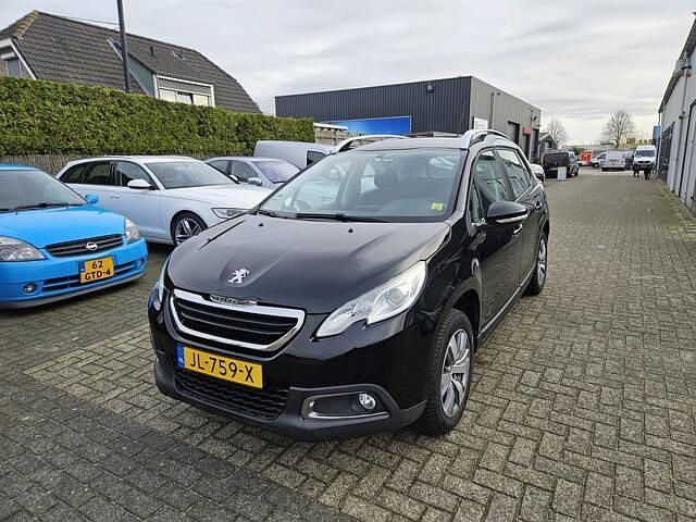 Zwart Gebruikt 2016 Peugeot 2008 SUV | € 6.250 (Goede deal) - Afbeelding 1/4