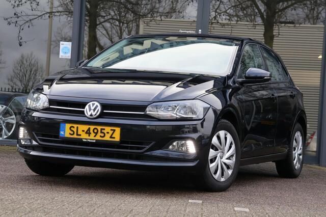 Zwart Gebruikt 2018 VW Polo Comfortline Hatchback | € 8.995 (Eerlijke prijs) - Afbeelding 1/4