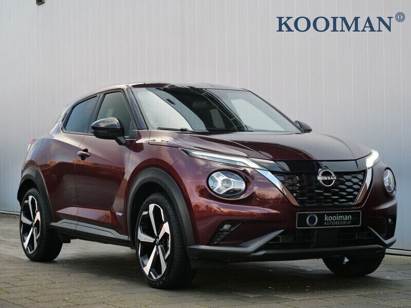 Rood, metallic lak Gebruikt 2023 Nissan Juke Tekna SUV | € 26.895 (Eerlijke prijs) - Afbeelding 1/4