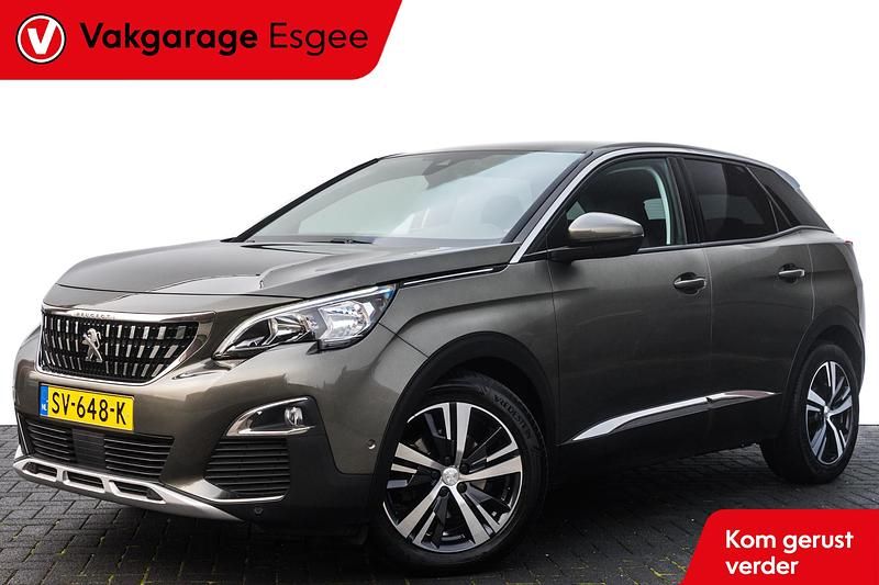 Grijs Occasion 2018 Peugeot 3008 Allure SUV | € 17.740 (Eerlijke prijs) - Afbeelding 1/4