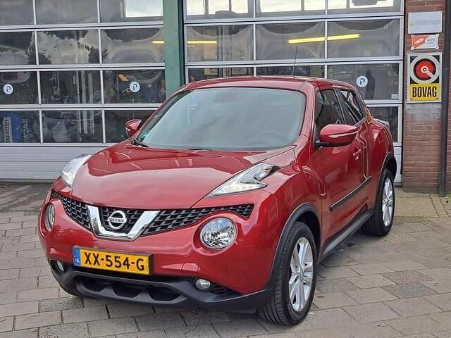 Rood Gebruikt 2019 Nissan Juke N-Connecta SUV | € 13.450 (Eerlijke prijs) - Afbeelding 1/4