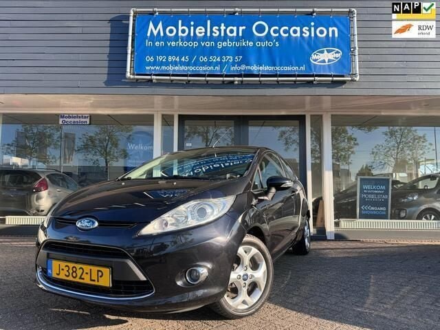 Zwart Gebruikt 2009 Ford Fiesta Trend Hatchback | € 4.350 (Eerlijke prijs) - Afbeelding 1/4