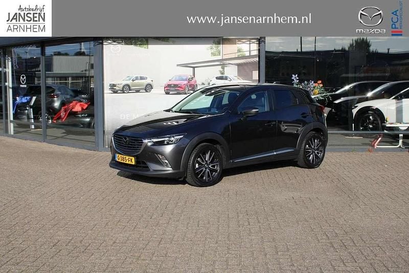 Machine gray metallic (46g) Gebruikt 2018 Mazda CX-3 SUV | € 18.900 (Eerlijke prijs) - Afbeelding 1/4