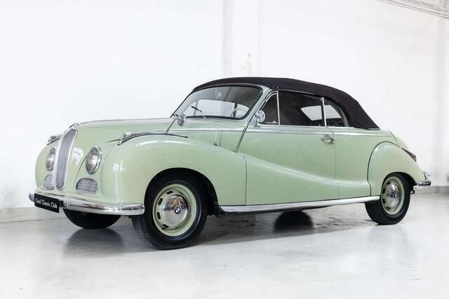Occasion BMW 502 Luxury Line 120 PK (88 kW) 1955 Groen Cabriolet