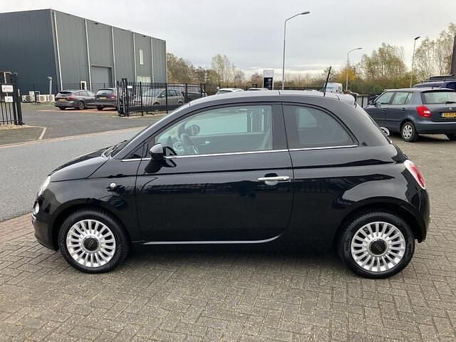 Occasion Fiat 500 Lounge 69 PK (50 kW) 2014 Zwart (metallic) Hatchback